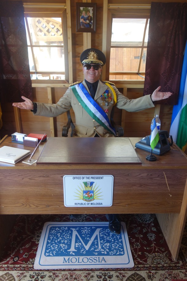 president of molossia