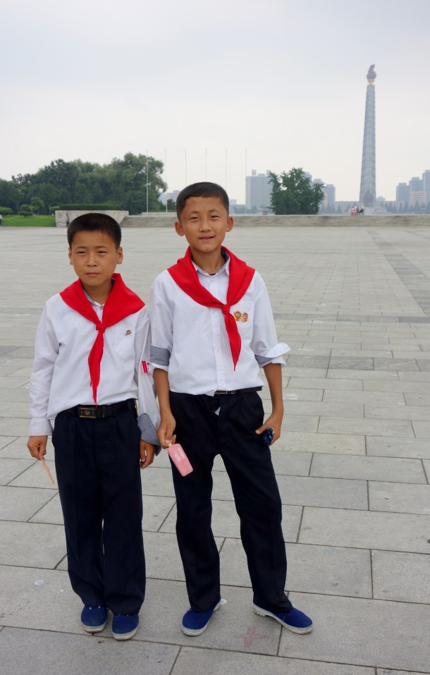 kids-Kim-Il-sung-Square