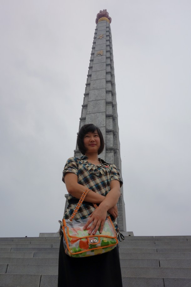 north-korean-guide-kim-at-juche-tower