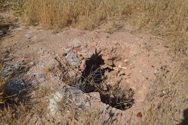 trench belchite spain