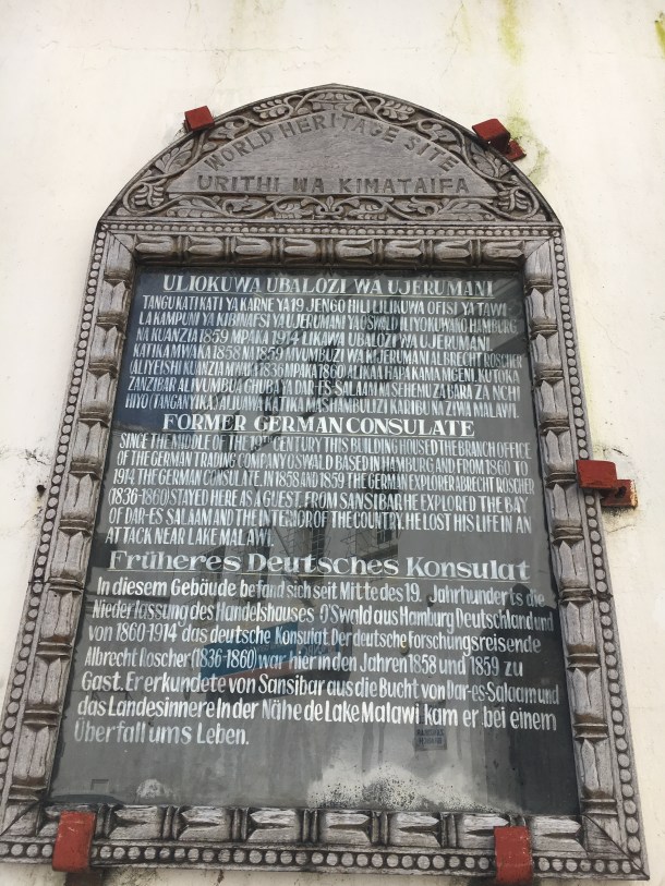 former german consulate zanzibar